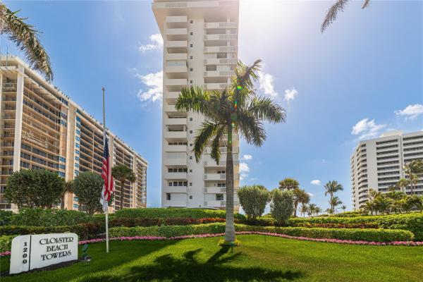 Cloister Beach Towers, 1200 S Ocean Blvd #12G, Boca Raton, Florida 33432, image 1