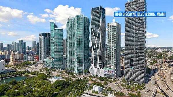 Ten Museum Park Residential, 1040 Biscayne Blvd #3906, Miami, Florida 33132, image 1