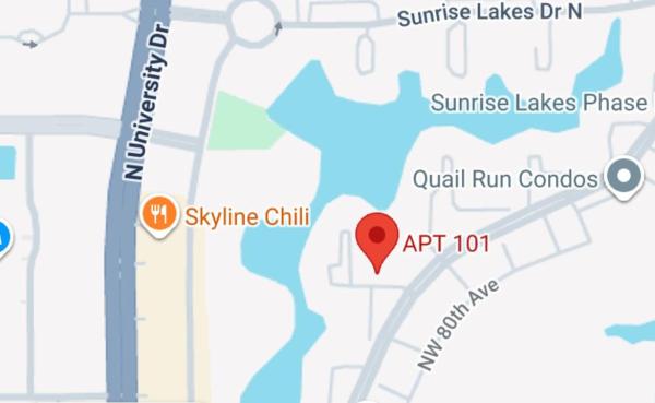Sunrise Lakes 1, 2871 E Sunrise Lakes Dr #101, Sunrise, Florida 33322, image 2