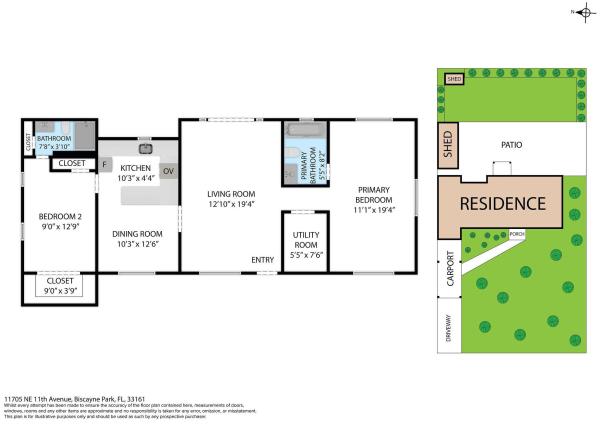 Biscayne Lawn, 11705 NE 11th Ave, Biscayne Park, Florida 33161, image 1