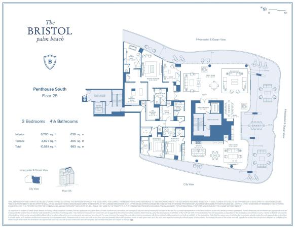 The Bristol, 1100 S Flagler Dr #25s, West Palm Beach, Florida 33401, image 1