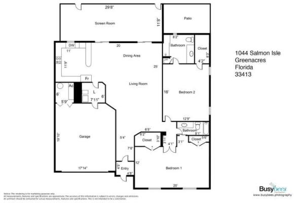 Normandy Isles, 1044 Salmon Isle(s), Greenacres, Florida 33413, image 1