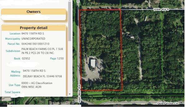 Palm Beach Farms, 15954 Half Mile Rd, Delray Beach, Florida 33446, image 1