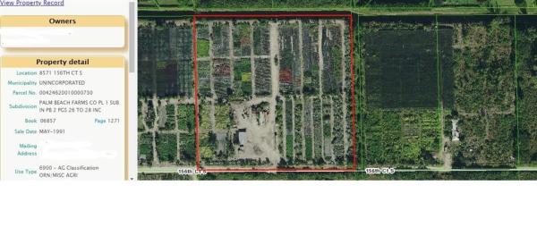 Palm Beach Farms, 8750 156th Ct S, Delray Beach, Florida 33446, image 1