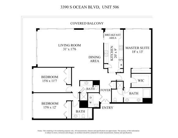 Emeraude, 3390 S Ocean Blvd #5060, Palm Beach, Florida 33480, image 2
