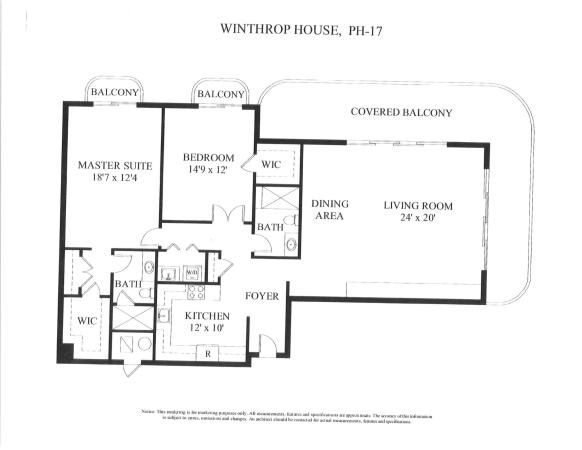 Winthrop House, 100 Worth Ave #PH-17, Palm Beach, Florida 33480, image 3