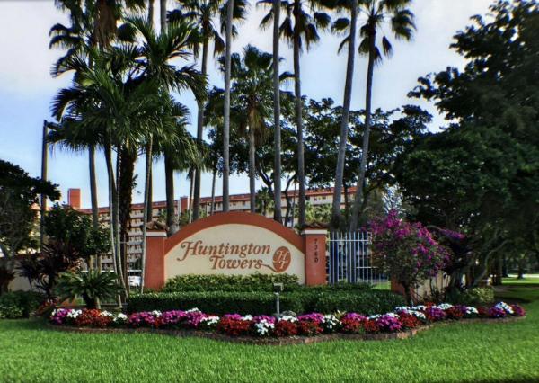 Huntington Towers, 7360 S Oriole Blvd 106, Delray Beach, Florida 33446, image 1