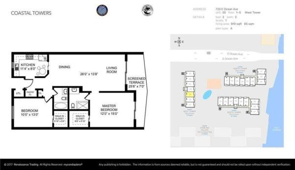 Coastal Towers, 740 E Ocean Ave #208, Boynton Beach, Florida 33435, image 2