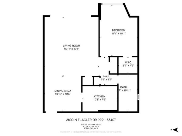 La Fontana, 2800 N Flagler Dr #909, West Palm Beach, Florida 33407, image 1