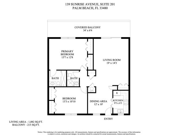 Ocean Towers South, 139 Sunrise Ave #2010, Palm Beach, Florida 33480, image 1