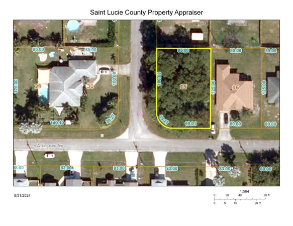 4099 SW Hainlin St, Port St. Lucie, Florida 34953, image 1