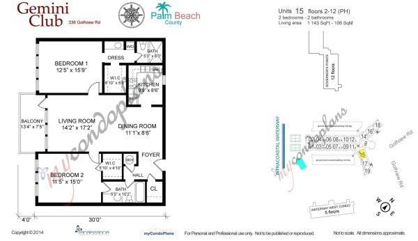 Gemini, 336 Golfview Rd #PH-15, North Palm Beach, Florida 33408, image 1
