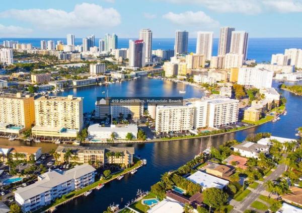 Yorkdale's Carallton Isle, 419 Golden Isles Dr #107, Hallandale Beach, Florida 33009, image 1
