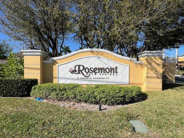 Rosemont, 3545 Forest Hill Blvd #15, Palm Springs, Florida 33406, image 1