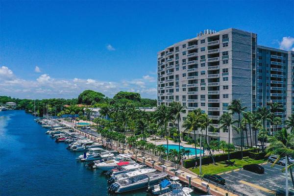 Gables Waterway Towers, 90 Edgewater Dr #522, Coral Gables, Florida 33133, image 1