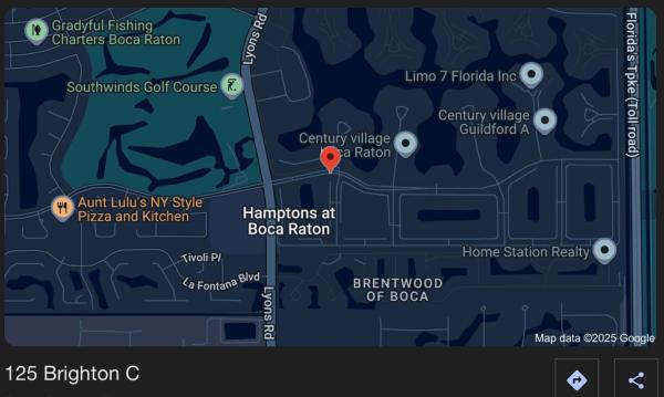 Brighton At Century Village, 125 Brighton C, Boca Raton, Florida 33434, image 1