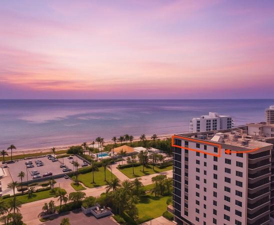 Coronado At Highland Beach, 3400 S Ocean Blvd #Ph-G, Highland Beach, Florida 33487, image 1