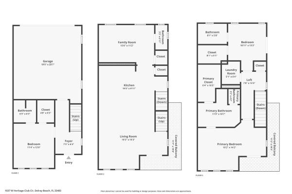 Heritage Club, 1037 W Heritage Club Cir, Delray Beach, Florida 33483, image 1