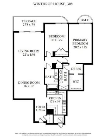 Winthrop House, 100 Worth Ave #308, Palm Beach, Florida 33480, image 2